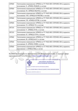 РЗН 2016/4059 (10). Светильник медицинский Армед СД-200