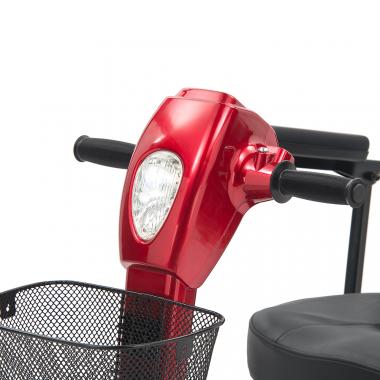 Скутер для пожилых четырехколесный Армед JRWB801. Яркая фара