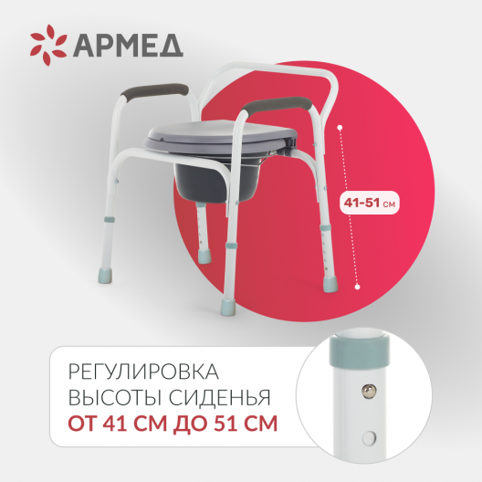 Кресло инвалидное Армед ФС810 7