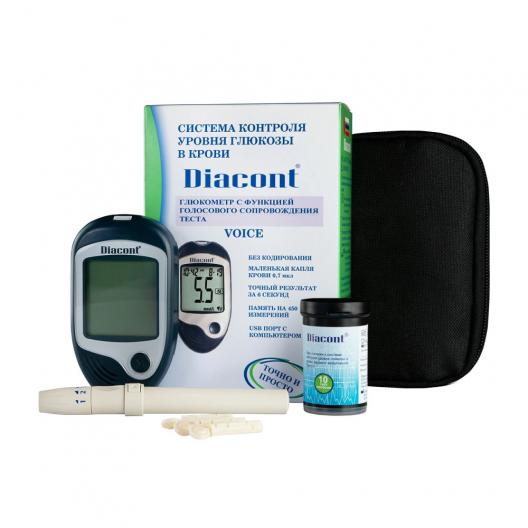 Глюкометр Diacont Voice 1