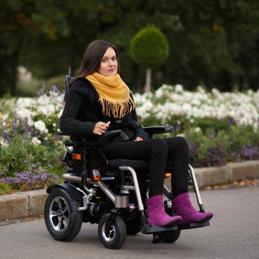 Кресло-коляска c электроприводом для инвалидов Ortonica Pulse 210 21