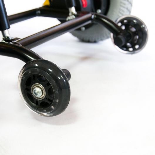 Кресло-коляска c электроприводом и хозяйственным отсеком для инвалидов Мега-Оптим FS127 3