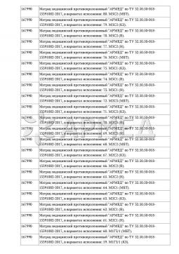РЗН 2017/6409 (10). Матрац противопролежневый Армед М5Ск1 (Н)