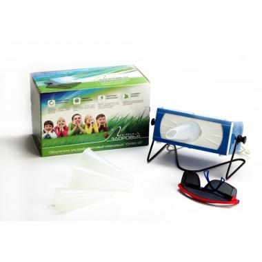 Облучатель ультрафиолетовый ОУФК-01 (семейный)  З-д им. Попова Линия здоровья ОУФК-01. Лечение