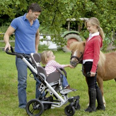 Кресло-коляска для детей с ДЦП с прогулочным шасси OttoBock Кимба Нео. Индивидуальная настройка