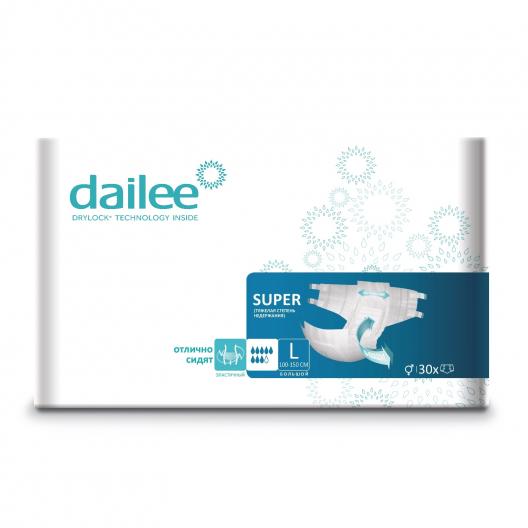 Подгузники для взрослых Dailee Super 30 шт Dailee Super 1