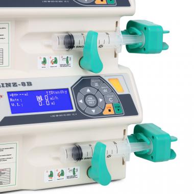 Дозатор   Армед LINZ-8B. Подключение двух шприцов