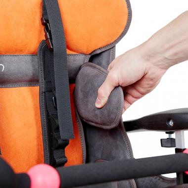 Кресло-коляска для детей с ДЦП Fumagalli Mitico Simple Dentro. Продуманная обшивка