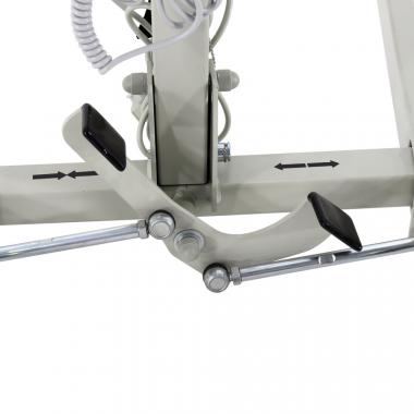 Подъемник электрический передвижной  320.00. Регулировка опорных лап