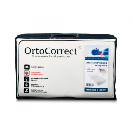 Подушка ортопедическая OrtoCorrect Premium 1  2