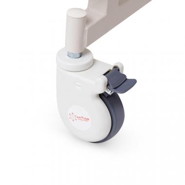 Кровать функциональная Армед SAE-201. Маневренные колеса