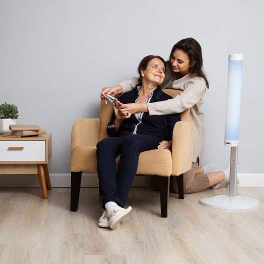 Рециркулятор (пластик с индикатором) Армед 1-115 ПТ (Лампа 1х15 Вт) 16