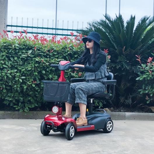 Скутер для пожилых четырехколесный Доброта Х-03 2