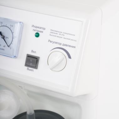 Отсасыватель хирургический электрический Армед 7А-23В-1. Простое управление