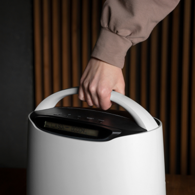 Концентратор кислорода Армед YU500. УДОБСТВО ПЕРЕМЕЩЕНИЯ