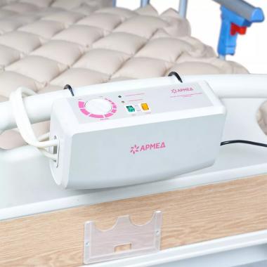 МАТРАС ПРОТИВОПРЛЕЖНЕВЫЙ "Armed" DGC001-1 (ячеистый со статиком) Армед DGC001-1. Компактный компрессор