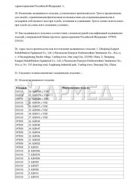 РЗН 2021/13940 (3). ТРОСТЬ KR929 "Armed" Армед KR929