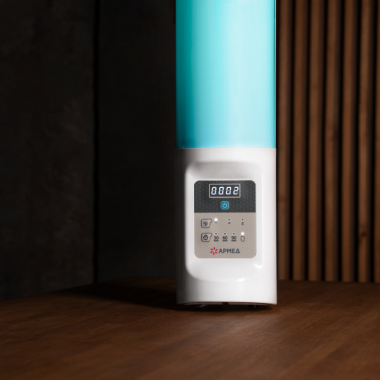 Облучатель-рециркулятор  Армед 2-130 ПТС (Лампа 2х30Вт). Регулировка скорости вентиляторов