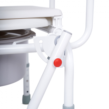 Кресло-туалет для инвалидов Армед KR813. ОТКИДНЫЕ ПОДЛОКОТНИКИ