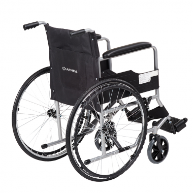 Кресло-коляска для инвалидов Армед Н007-3. ЦЕЛЬНОЛИТЫЕ ЗАДНИЕ КОЛЁСА